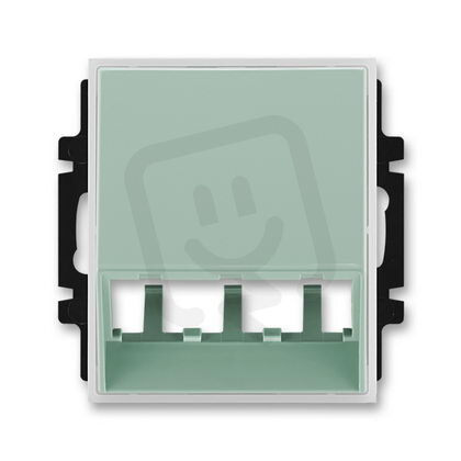 ABB 5014E-A00400 22 Kryt zásuvky komunikační (pro prvky Panduit Mini-Com)