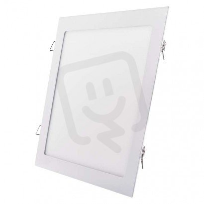 LED vestavný čtvercový panel 24W 2000LM IP20 WW bílý ZD2151 Emos teplá bílá