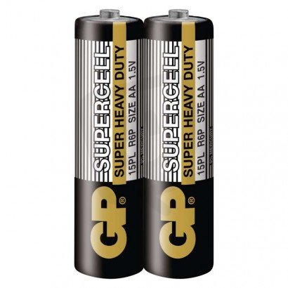 Zinková baterie GP Supercell AA (R6) B11202