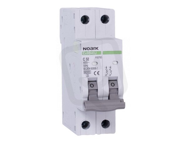 Úzký instalační jistič NOARK 110782 EX9B40J 27 mm, 6 kA, char. C, 25 A, 2-pól