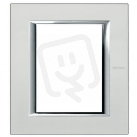 Legrand HA4826SAN BTAX RÁMEČEK 3+3 STŘÍBRO