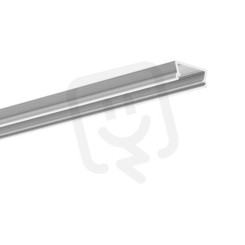 LED hliníkový profil KLUŚ TAMI stříbrná 2m /B5390ANODA_2m/ ALUMIA A05390A_2