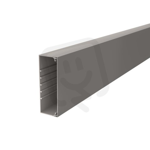 OBO WDK60170GR Nástěnný a stropní kanál s děrováním dna 60x170x2000 kamenná šeď