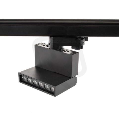 Lištové svítidlo černé SEMO-B-WW teplá bílá 12W T-LED 105704