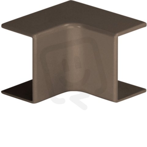 AIM 25X17 B 03099 Pevný vnitřní roh pro minikanály 25x17- hnědá IBOCO B03099