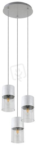 Zelkova E27 3x 40W IP20 brušený hliník RABALUX 3155