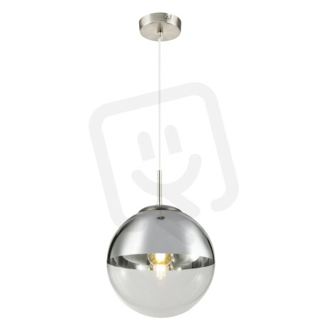 Závěsné svítidlo VARUS nikl 1xE27, max. 40W 230V GLOBO 15852