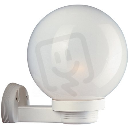 Nástěnné svítidlo Globes 200 nástěnník bílá 60W IP43 E27 COMPOLUX 916940/08