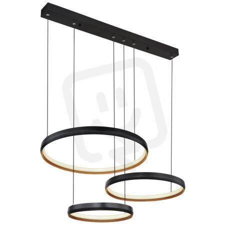 Závěsné svítidlo HALLI černá LED55W 230V 1800lm 2700-6000K GLOBO 67193-55H