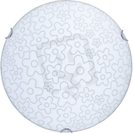 Stropní a nástěnné svítidlo Květy 300 bílá 60W IP20 E27 COMPOLUX 912861/08
