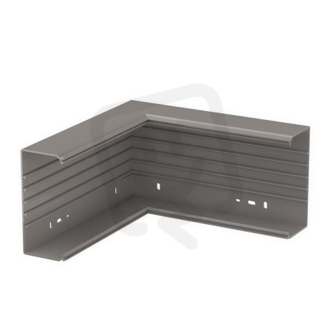 Vnitřní roh OBO WDK I80170GR pro kanál WDK 329x170x80 kamenná šeď