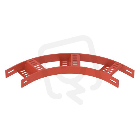 OBO SLZB 90 100 SG Oblouk 90° pro kabelový žebřík SL B110mm Ocel základní nátěr