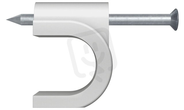 Kabelová příchytka s hřebem NS 12 pro kabel 12 mm FISCHER 58177