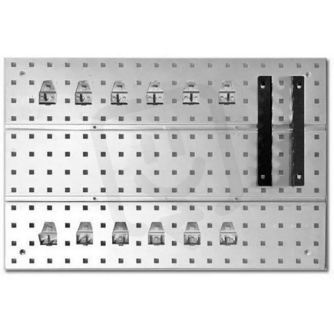 Závěsná stěna s držáky 1 díl 575x385mm XTLINE P90111