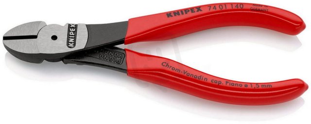 Silové boční štípací kleště 140 mm KNIPEX 74 01 140