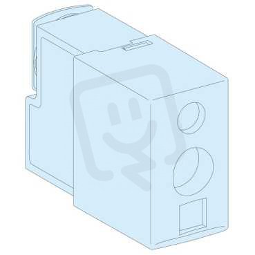 Schneider 04152 Blok odboček Linergy BW se svorkami 16mm2, 12ks