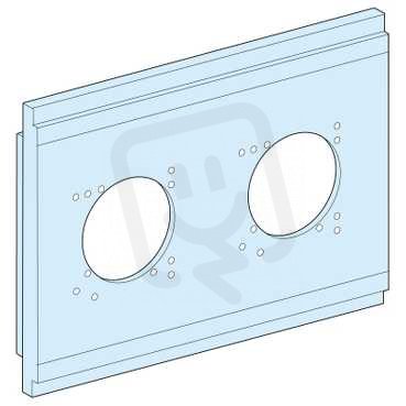 Schneider 08863 Montážní deska s dvěma otvory 65x85mm