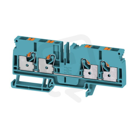 Svorka PUSH IN A4C 6 BL WEIDMÜLLER 2881460000