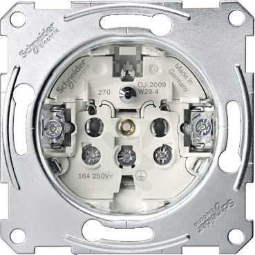 Merten Mechanismus zásuvky 250V/16A, šroubové svorky SCHNEIDER MTN2600-0000