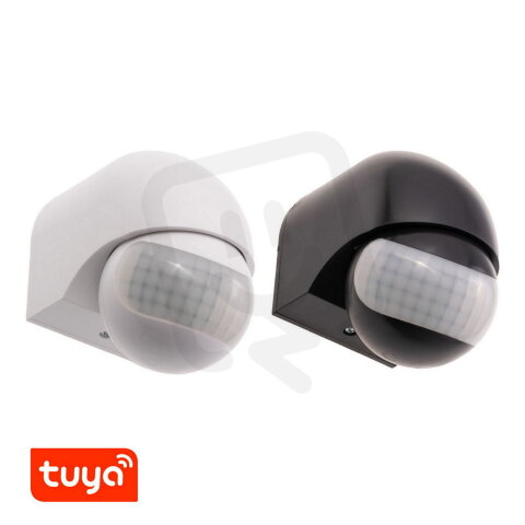 SMART pohybové čidlo Tuya IS8-IP44W bílé T-LED 068351