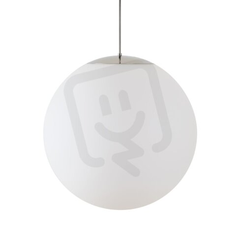 Závěsné LED svítidlo se skleněným stínidlem OSMONT ADRIA P5 HP 65W IP40 3K chrom