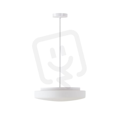 Závěsné LED svítidlo se skleněným stínidlem OSMONT EDNA P4 27W IP40 3K bílá