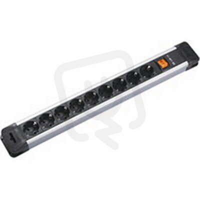 Bachman 330.102 CONNECTUS 9xCEE7/3 1xswitch power, 2,0m, CEE7/7