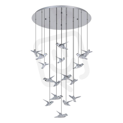 Závěsné svítidlo PARATEBUENO 1 LED d780 chrom 51W EGLO 390402