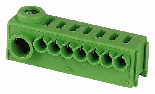 Eaton 178904 Bezšroubová svorkovnice 1xPE pro KLV,1x2,5-25mm2 a 7x0,5-4mm2