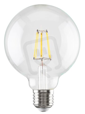 Světelný zdroj Filament LED, E27 G95, 7W, 806lm, 2700K RABALUX 79147