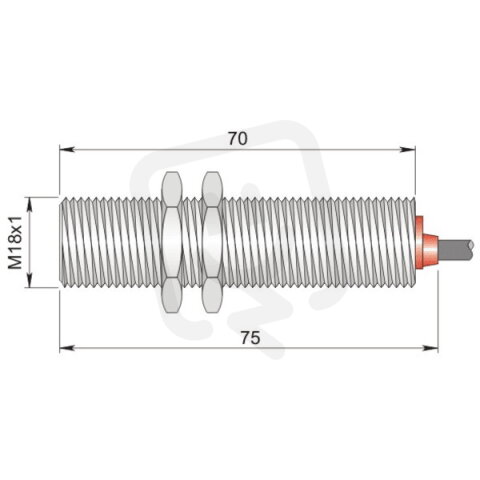 Magnetické senzory - válcové
