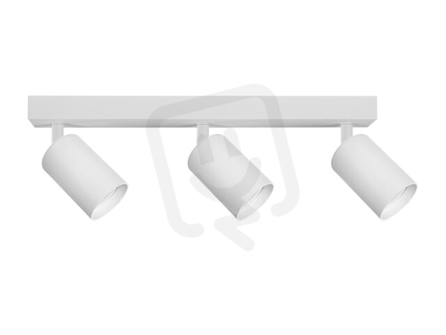 bodové svítidlo METRO 3 GU10 bílá 3x5W 38° 4000K neutrální PANLUX LM14308006