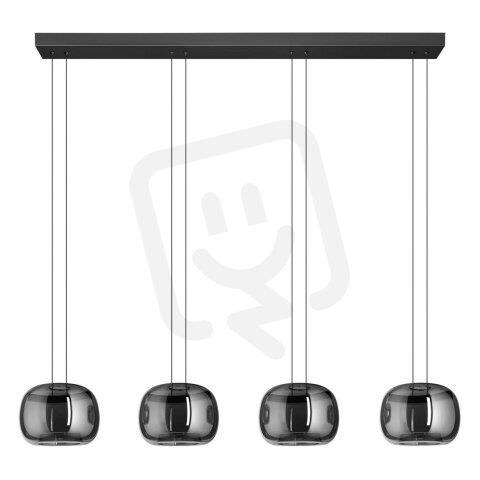 Závěsné svítidlo HORTUNAS LED 23,2W IP20 černá EGLO 390433