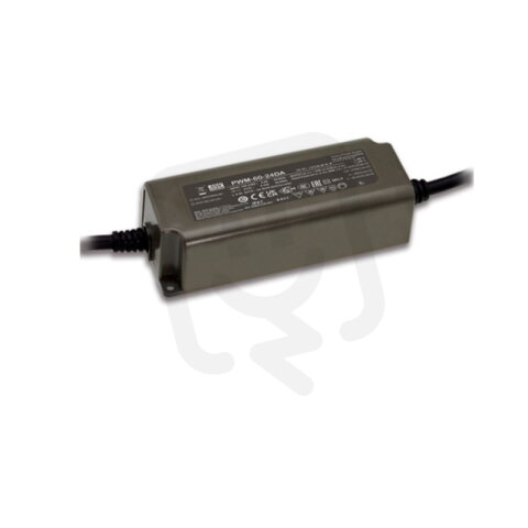 Stmívatelný zdroj pro LED 60W 12V IP67 MEAN WELL PWM-60-12DA2