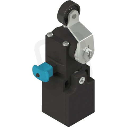 Koncový spínač s kladkou a rolnou - M16x