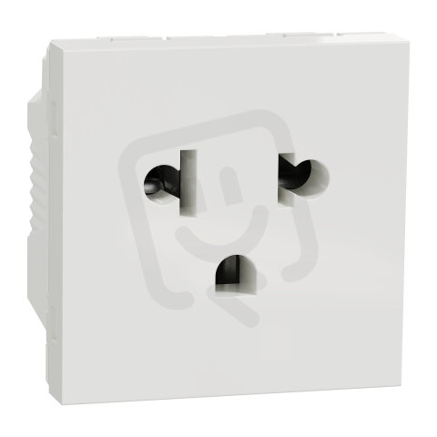 Zásuvka NOVÁ UNICA Euroamerická, 2P+E, Bílá SCHNEIDER NU304118