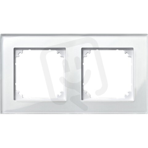 Rámeček M-Elegance 2násobný Brilliant Wh SCHNEIDER 489219