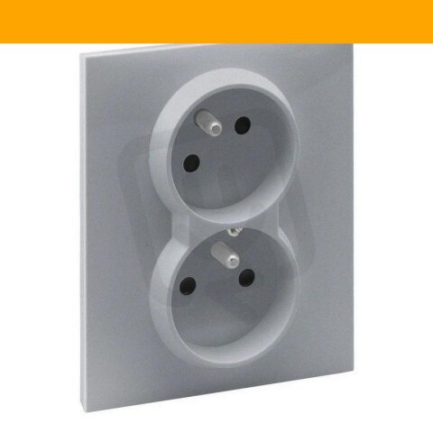 SUNO HLIN. ZÁSUVKA 2X2P+T CL. LEGRAND 721382RD