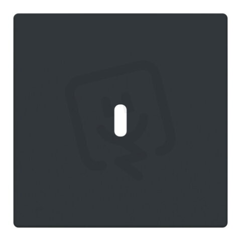 ABB 6479-81 Kryt pro přístroj nabíjecí USB-C (65 W), antracitová