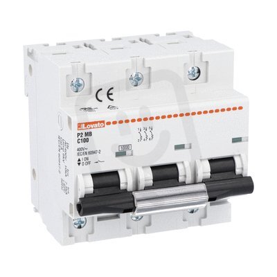 Lovato P2MB3PC100 Jistič 3-pól C 10kA 100A