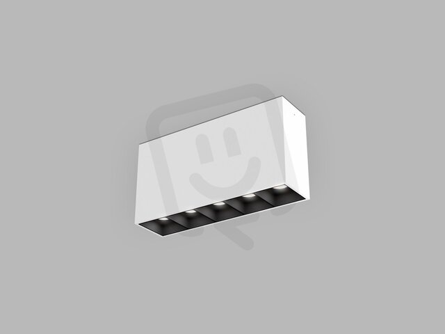 Stropní svítidlo LED2 LINEAR II ON 5, W DALI TW/PUSH TW 10W 2700K-4000K UGR bílá