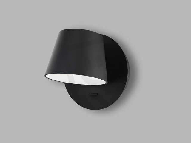 Nástěnné svítidlo KOTO, B 6W 2700K černá LED2 4580323