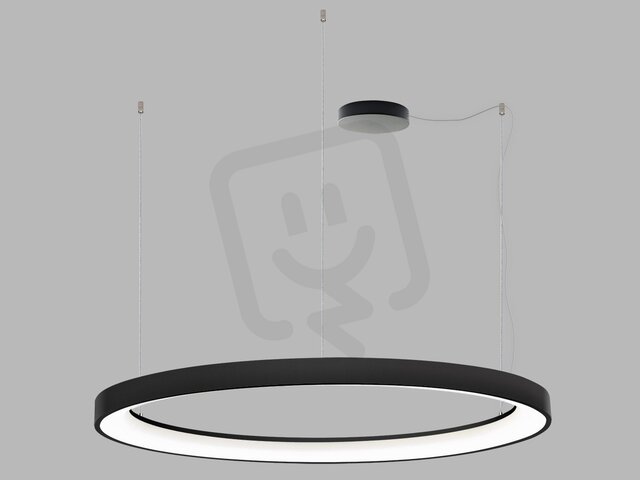 Závěsné svítidlo BELLA SLIM 98 P-Z, B DALI TW 80W 2700K-4000K černá 3273373DTW