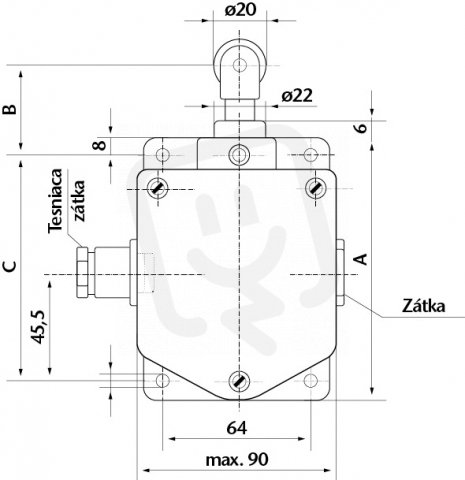 SEZ-CZ UER 10G 22/03 Koncový spínač