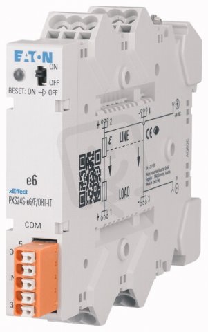 Elektronický jistič Eaton PXS24S-e10/F/ORT-IT s komunik. 24V DC 10A PXS24S10A001