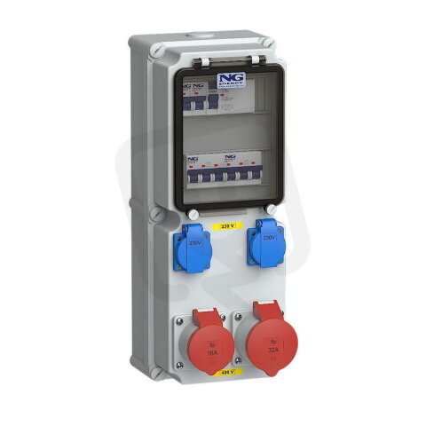 Zásuvková kombinace NG ENERGY ekonomická SC 53 060 E.01