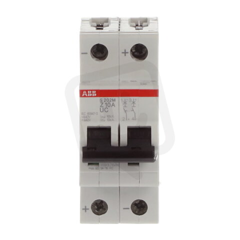 S202M-Z10UC Jistič 2P 10A char. Z ABB 2CDS272061R0428