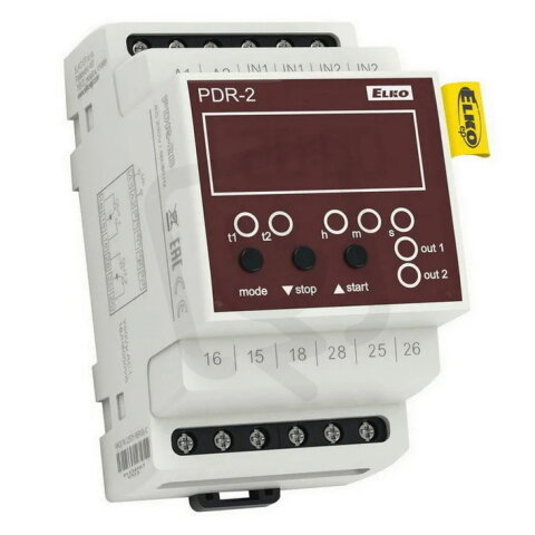 Programovatelné digitální relé, 10 funkcí PDR-2B/230V ELKO EP 8594030333051
