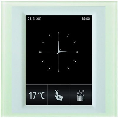 Ovládací dotyková jednotka, pro montáž do zdi RF Touch-B sklo/perleťová ELKO EP
