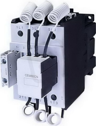 Kompenzační stykač CEM80CN.10-230V-50HZ 1xNO 61kVAr(400VAC)230VAC ETI 004650140